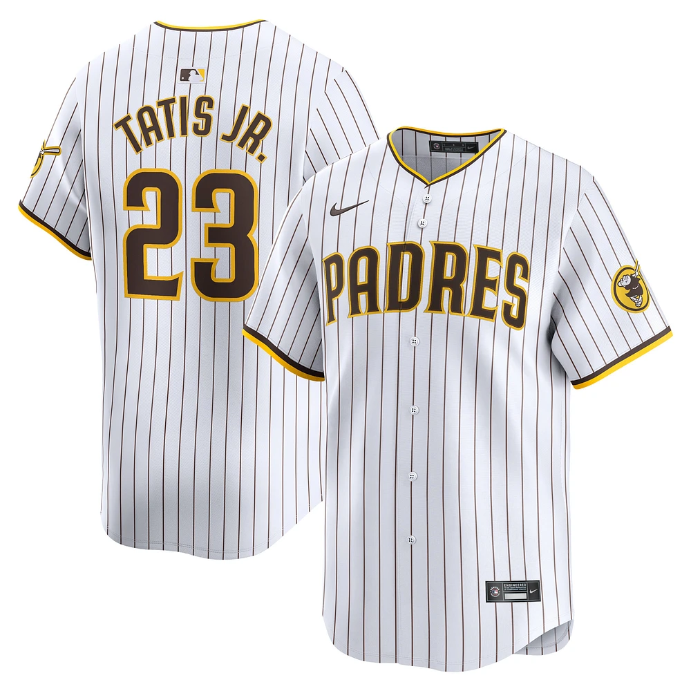 Men's Nike Fernando Tatis Jr. White San Diego Padres Home Limited Player Jersey