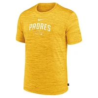 Men's Nike  Gold San Diego Padres Authentic Collection Velocity Performance T-Shirt