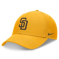 Men's Nike Gold San Diego Padres Club Performance Adjustable Hat