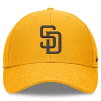 Men's Nike Gold San Diego Padres Club Performance Adjustable Hat