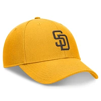 Men's Nike Gold San Diego Padres Club Performance Adjustable Hat