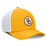 Men's Nike  Gold San Diego Padres Cooperstown Collection Rise Trucker Adjustable Hat