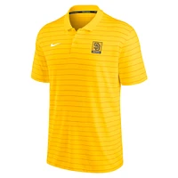 Polo rayé Nike doré San Diego Padres pour homme