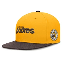 Men's Nike Gold San Diego Padres True Performance Fitted Hat