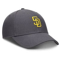 Casquette ajustable Nike San Diego Padres Club Performance pour homme, grise