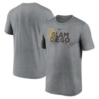 Men's Nike Heathered Charcoal San Diego Padres Local Rep Legend Performance T-Shirt