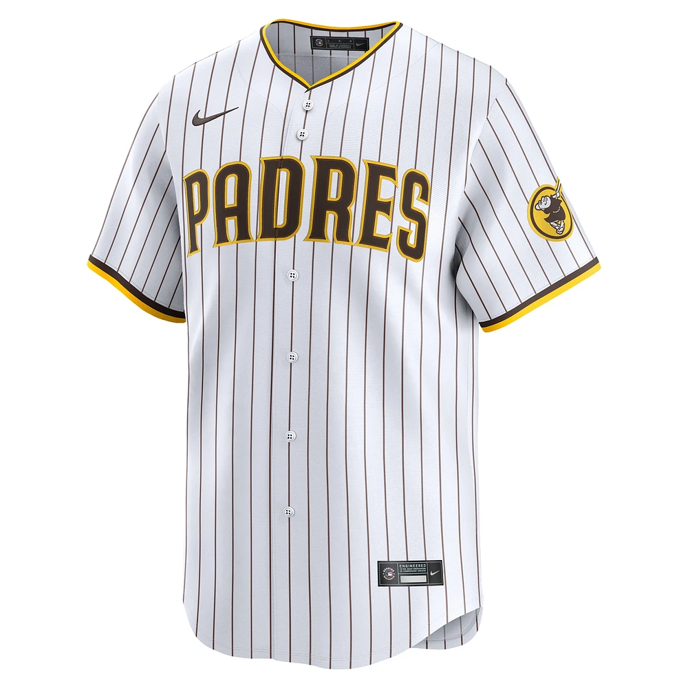 Maillot de joueur Nike Luis Campusano blanc San Diego Padres Home Limited pour homme