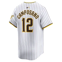 Maillot de joueur Nike Luis Campusano blanc San Diego Padres Home Limited pour homme