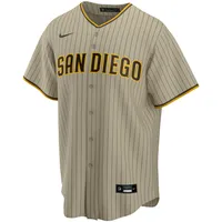 Maillot de joueur réplique alternatif des San Diego Padres Nike Manny Machado beige pour hommes