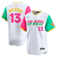 Men's Nike Manny Machado White San Diego Padres City Connect Limited Player Jersey