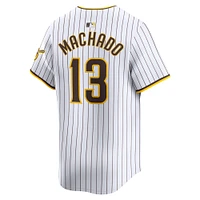 Men's Nike Manny Machado White San Diego Padres Home Limited Player Jersey