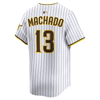 Maillot de joueur à domicile Nike Manny Machado blanc San Diego Padres pour homme