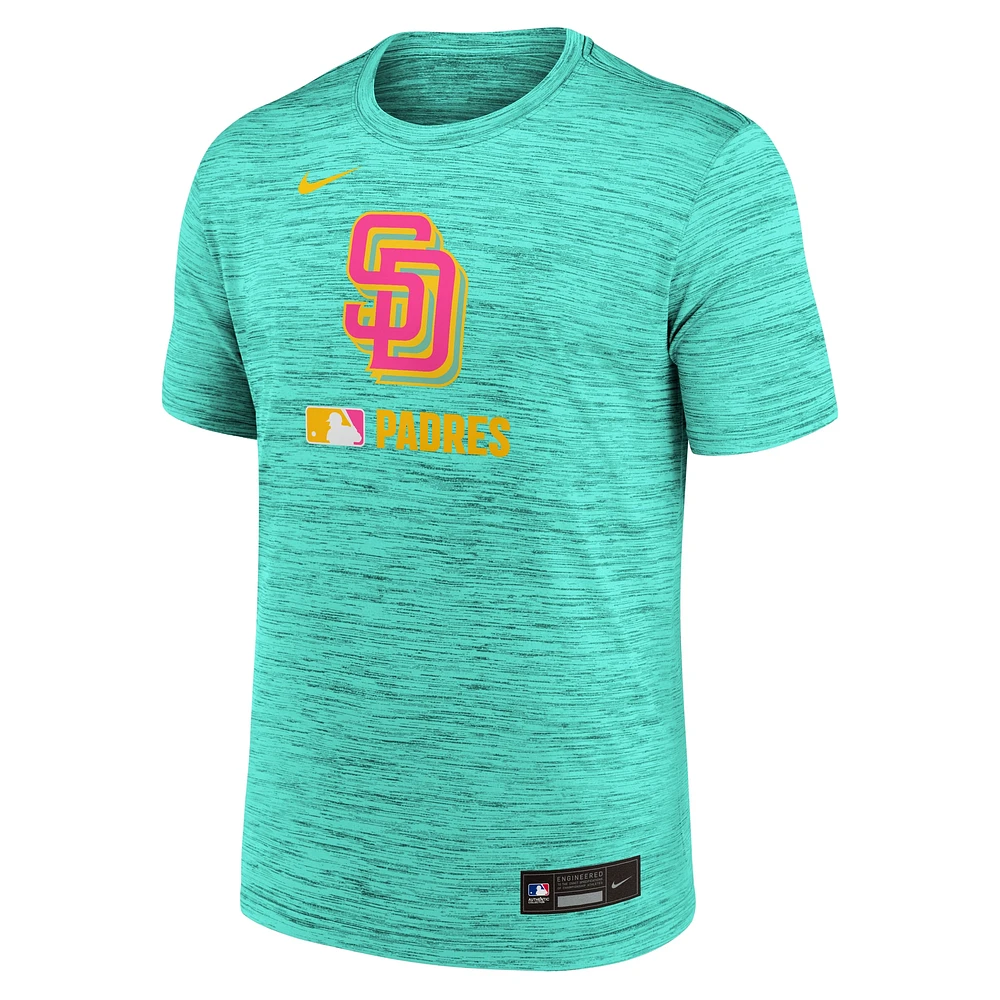 Men's Nike  Mint San Diego Padres 2025 City Connect Authentic Collection Velocity Performance T-Shirt