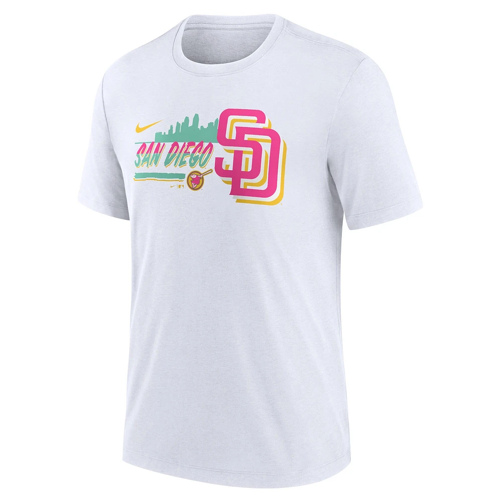 T-shirt à trois mélanges Nike San Diego Padres City Connect pour Homme