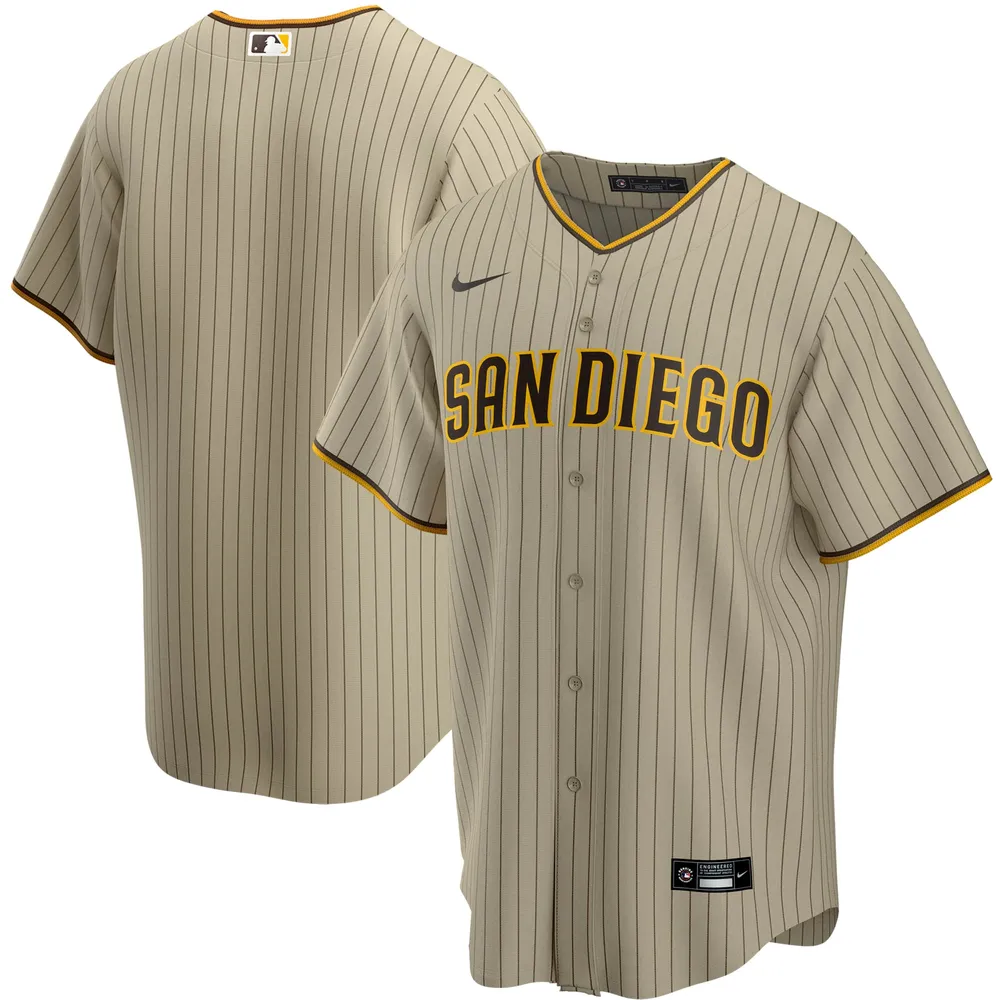 Maillot Nike Tan San Diego Padres Alternate Replica Team pour homme