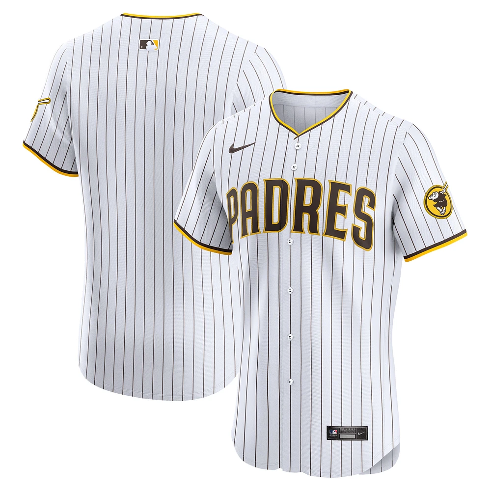 Maillot Nike pour homme blanc San Diego Padres Domicile Elite