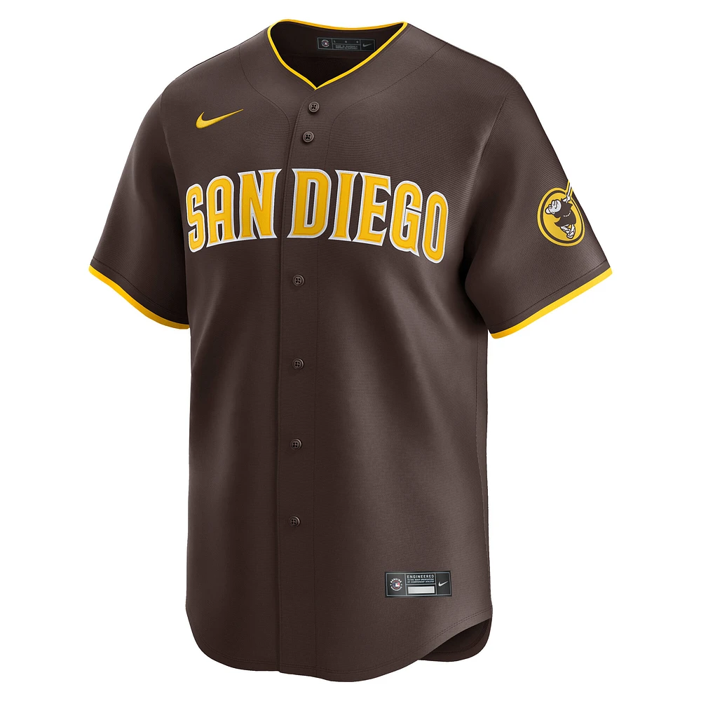 Maillot de joueur alternatif Nike Xander Bogaerts Brown San Diego Padres pour homme en édition limitée