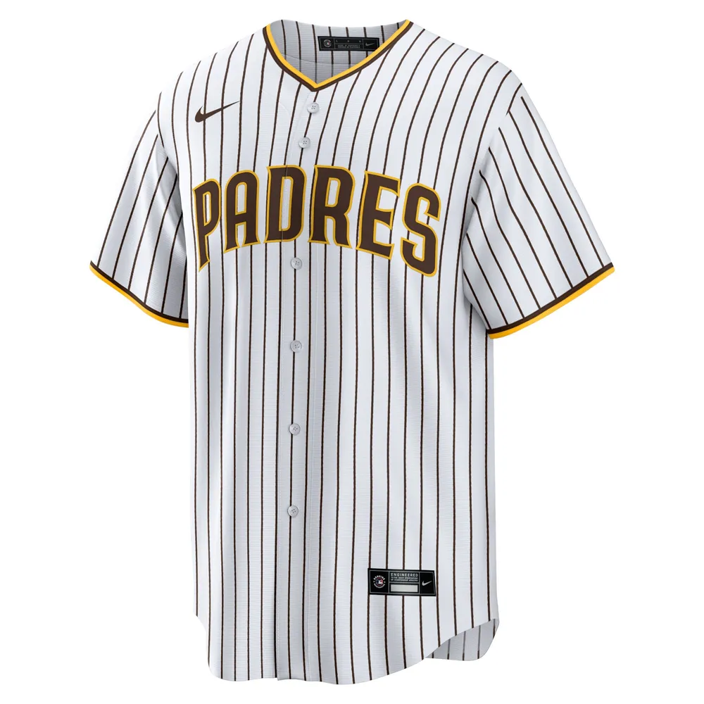 Men's Nike Xander Bogaerts White/Brown San Diego Padres - Home Official Replica Player Jersey