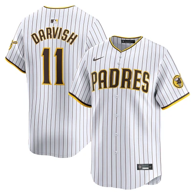 Maillot de joueur Nike Yu Darvish blanc San Diego Padres Home Limited pour homme