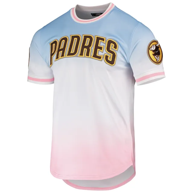 Men's San Diego Padres Pro Standard Blue/Pink Ombre T-Shirt