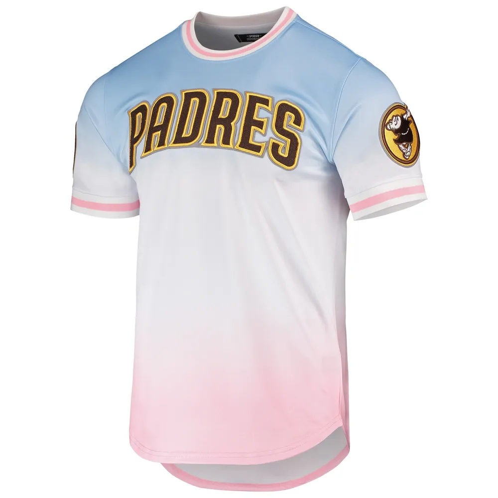 Pro Standard Men's Pro Standard Blue/Pink San Diego Padres Ombre T-Shirt