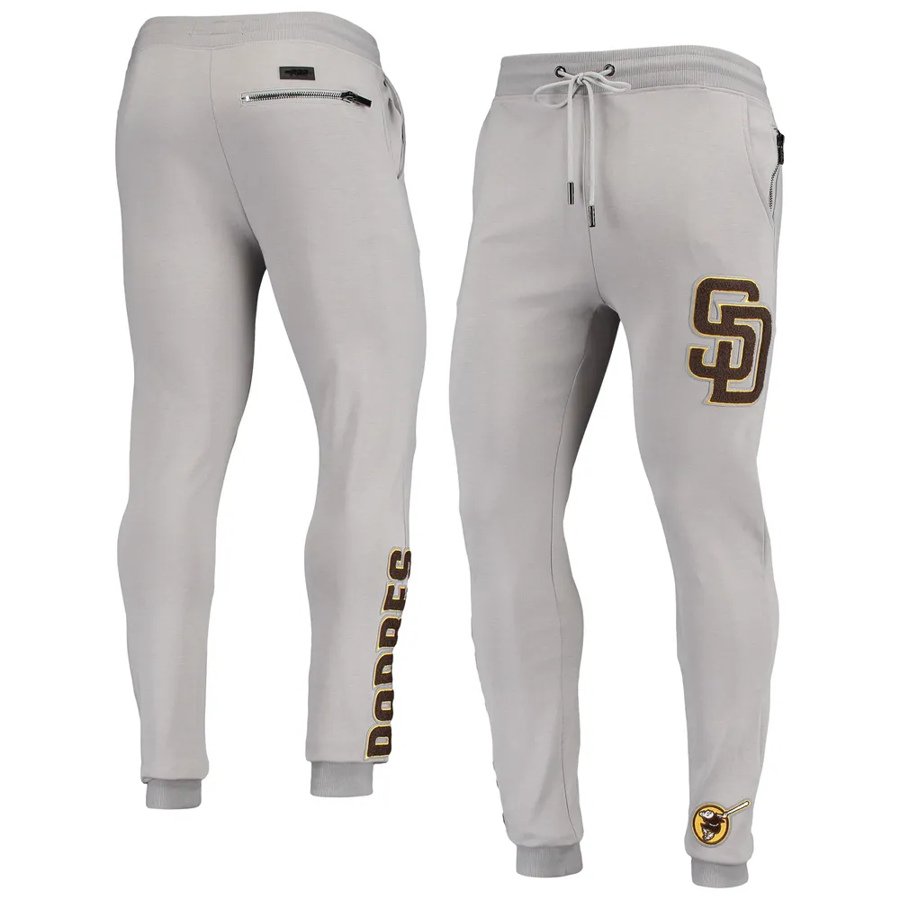 Pantalon de jogging à logo San Diego Padres Pro Standard gris pour homme