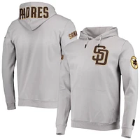 Men's Pro Standard Gray San Diego Padres Team Logo Pullover Hoodie