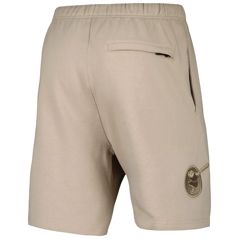 Short en polaire neutre Pro Standard kaki San Diego Padres pour hommes