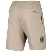 Men's Pro Standard Khaki San Diego Padres Neutral Fleece Shorts