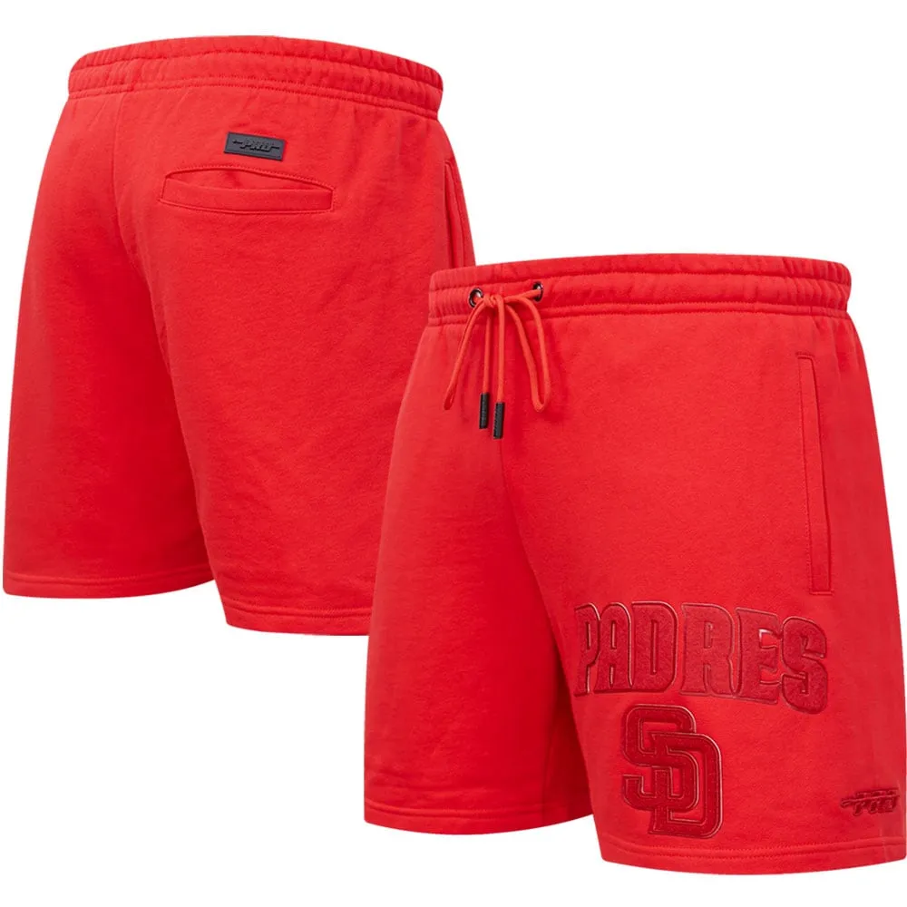 Short classique Pro Standard San Diego Padres triple rouge pour homme