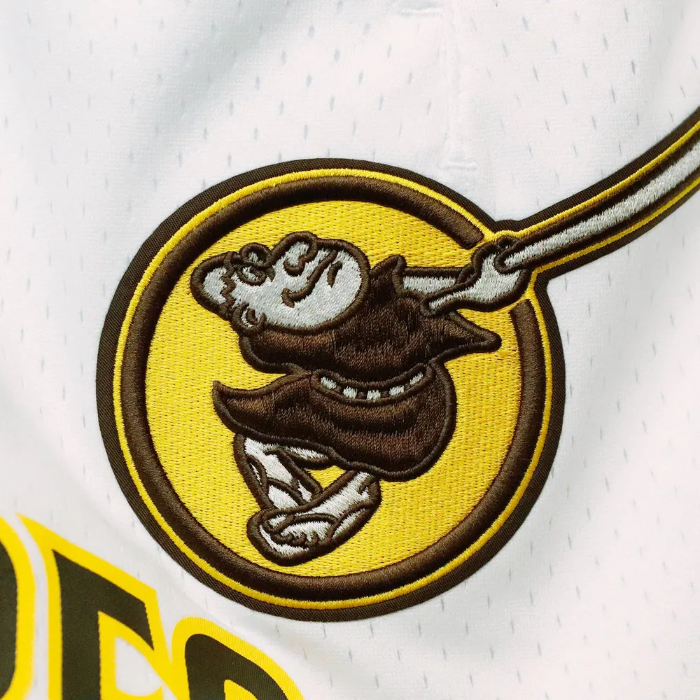 Men's Pro Standard White San Diego Padres Logo Mesh Shorts