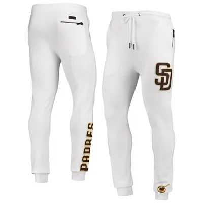 San Diego Padres Pro Standard Team Logo Jogger Pants - White