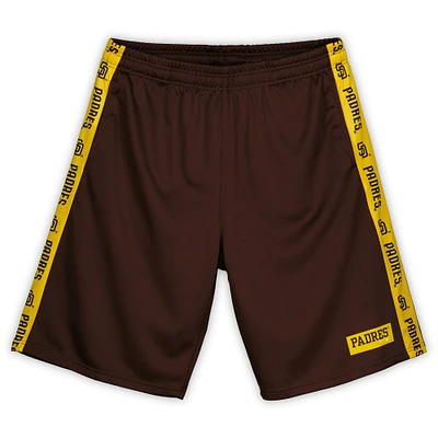 Short en polaire Profile marron San Diego Padres pour hommes, grandes et