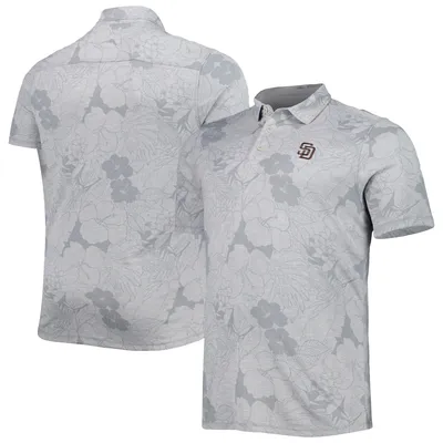 Lids Milwaukee Brewers Tommy Bahama Blooms Polo - Navy