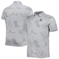 Polo Tommy Bahama gris San Diego Padres Big & Tall Miramar Blooms pour homme