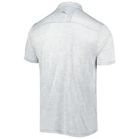 Men's Tommy Bahama Gray San Diego Padres IslandZone Pineapple Palm Coast Polo