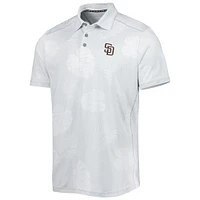 Men's Tommy Bahama Gray San Diego Padres Palm Coast Delray Fond IslandZone Allover Polo
