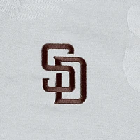 Men's Tommy Bahama Gray San Diego Padres Palm Coast Delray Fond IslandZone Allover Polo