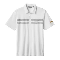 Men's TravisMathew White San Diego Padres Top Recruit Tri-Blend Polo