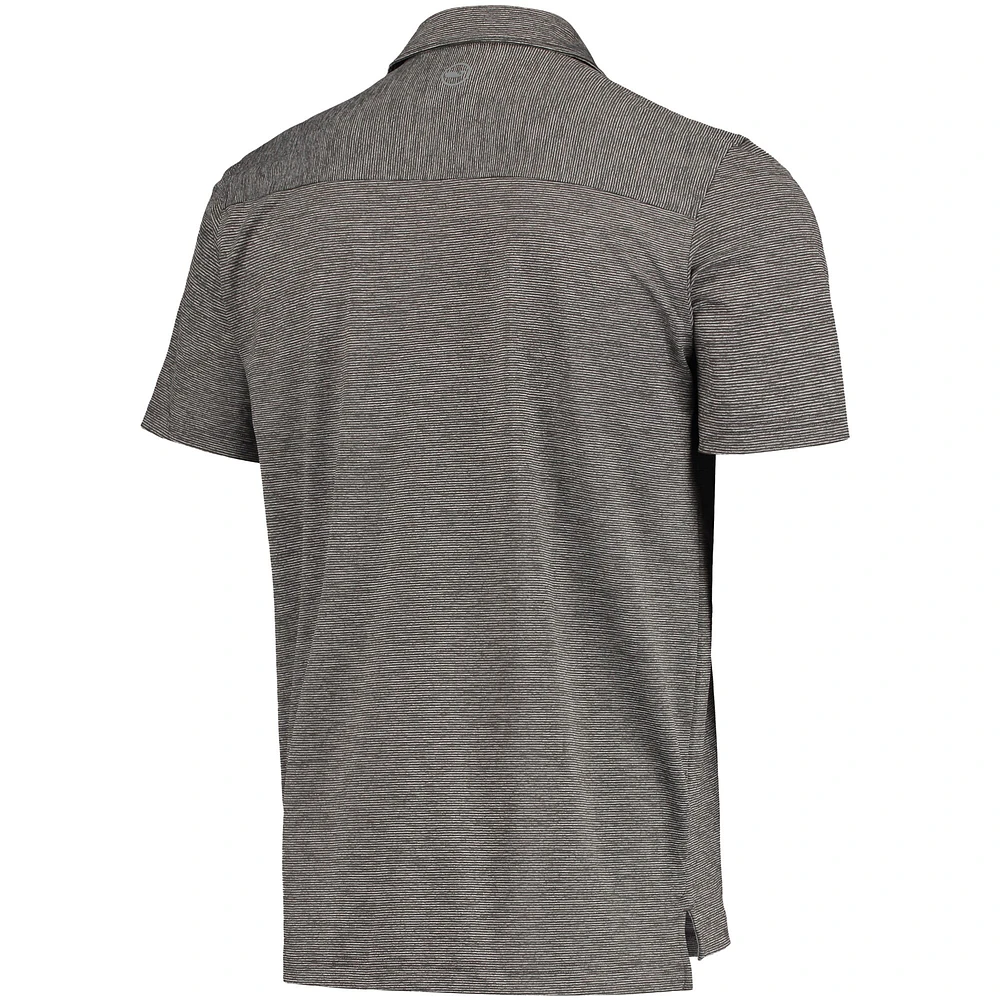 Men's Vineyard Vines Charcoal San Diego Padres Destin Polo