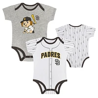 Ensemble de 2 bodys Play Ball pour nouveau-nés et nourrissons des San Diego Padres