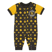 Newborn  Brown San Diego Padres Hard 90 Coveralls
