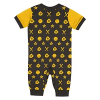 Newborn  Brown San Diego Padres Hard 90 Coveralls