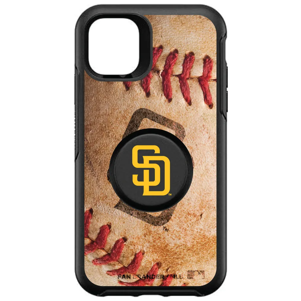 Lids Diego Padres Otter+Pop PopSocket Symmetry Baseball Design iPhone Case - Black | Green Tree Mall