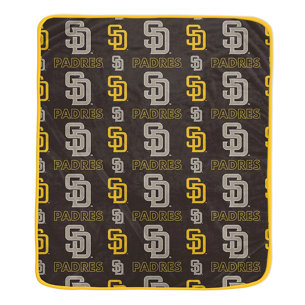 Ensemble de couvertures Pegasus San Diego Padres 60" x 70" Home & Away deux pièces