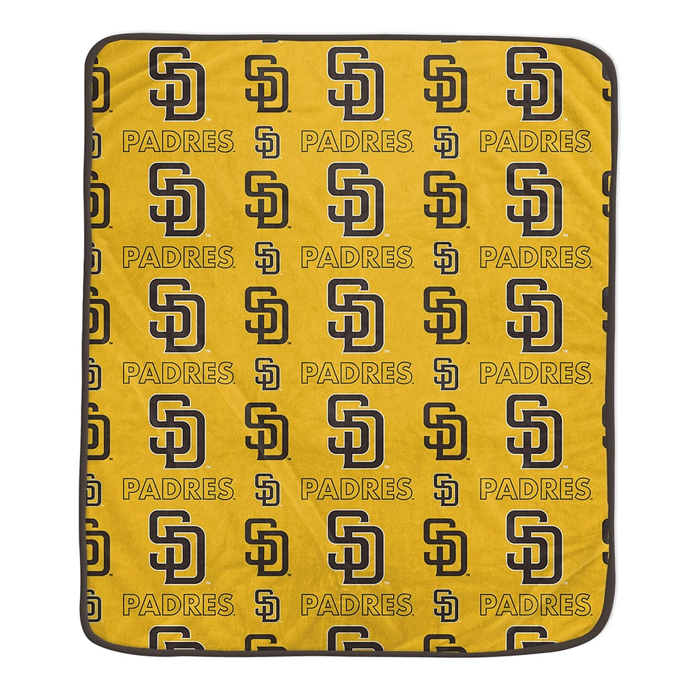 Ensemble de couvertures Pegasus San Diego Padres 60" x 70" Home & Away deux pièces