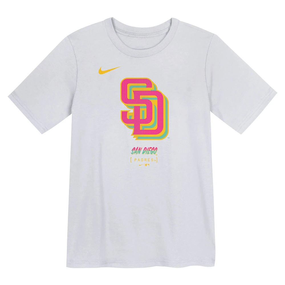 Preschool Nike  White San Diego Padres City Connect T-Shirt
