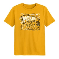 Preschool Gold San Diego Padres Ball Park Fun T-Shirt
