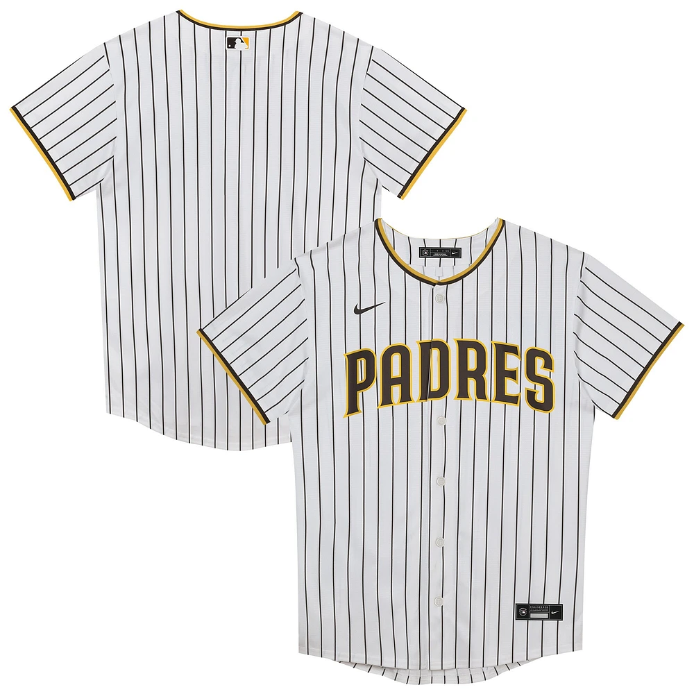 Preschool White San Diego Padres Home Blank Replica Jersey