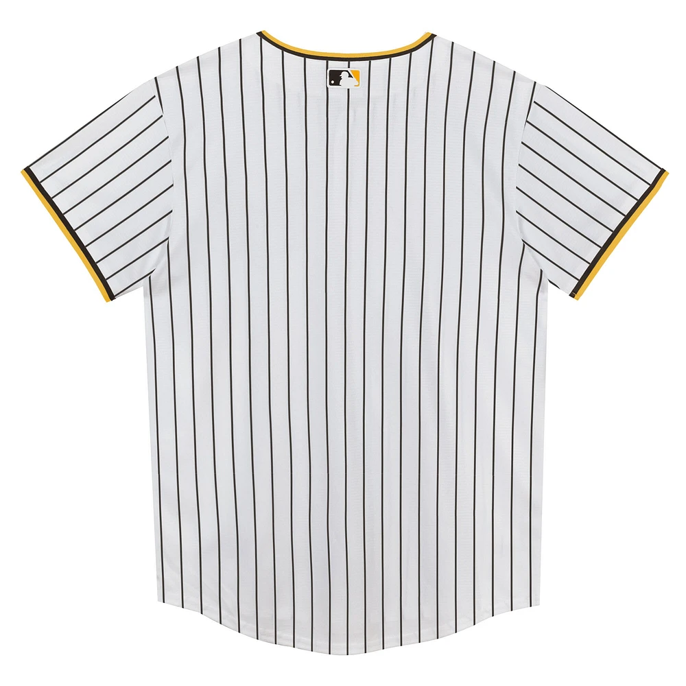 Preschool White San Diego Padres Home Blank Replica Jersey